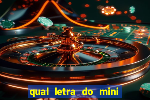 qual letra do mini dolar hoje